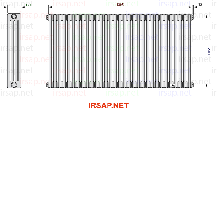 Радиатор IRSAP Tesi 42500/31 T14 CL 01